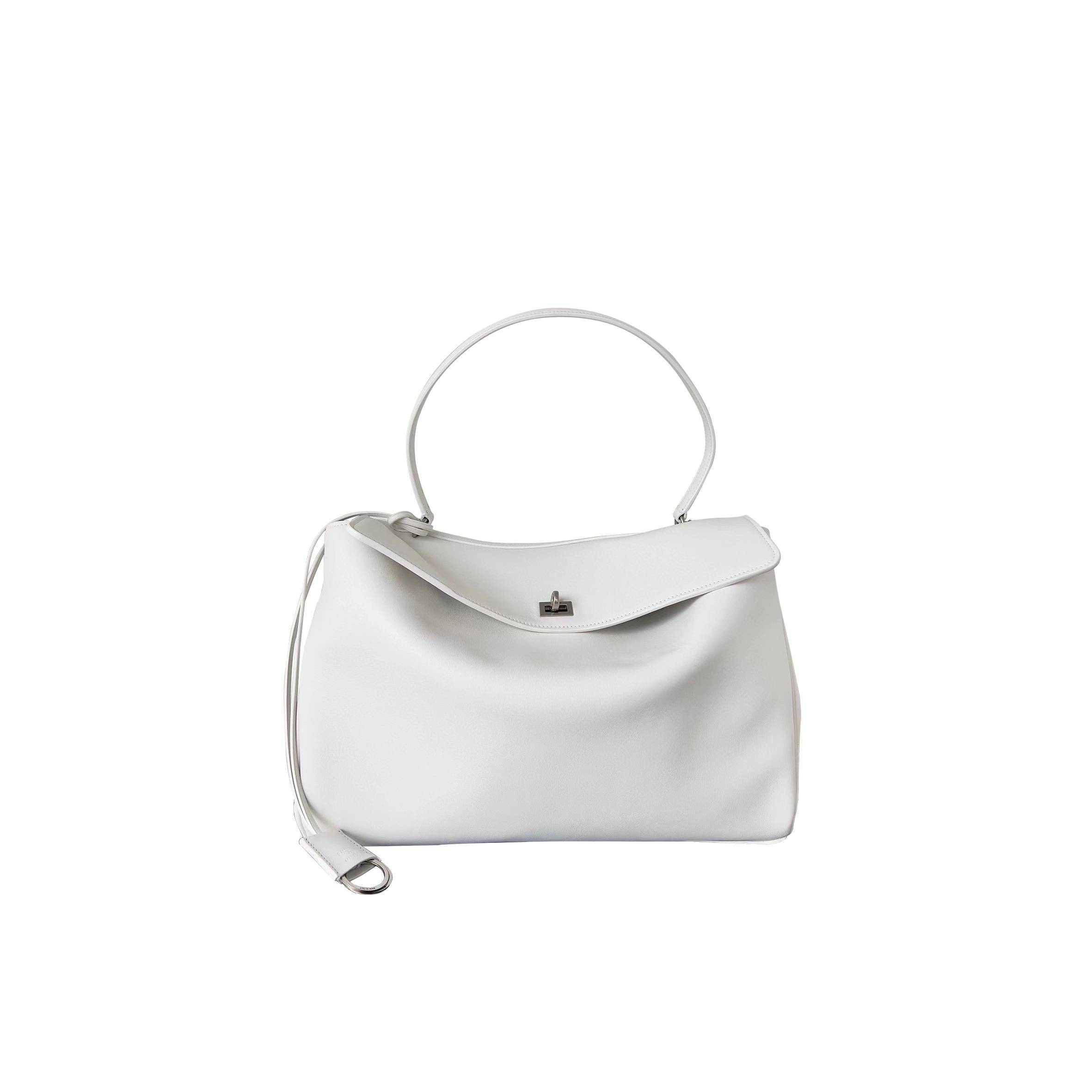 Ba*len*cia*ga rodeo large tote bag silver hardware (40*30*13cm)